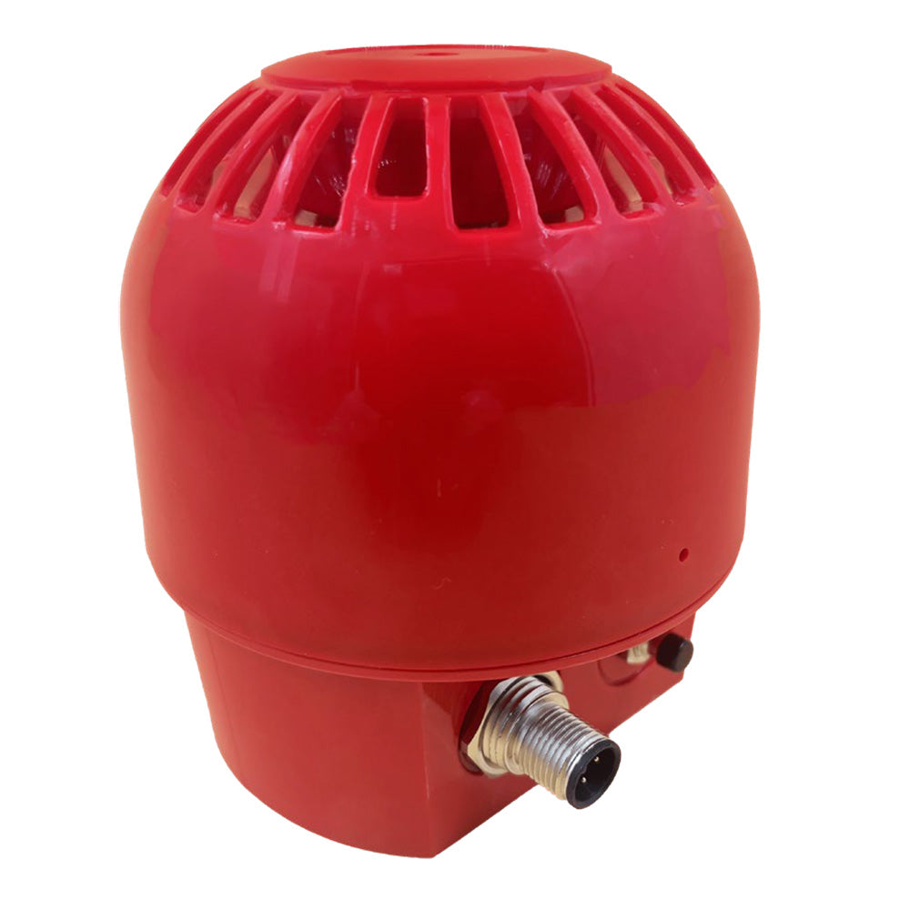 Digital Yacht NavAlarm NMEA 2000 audio alarm device with cables and sensors, designed for marine navigation safety.