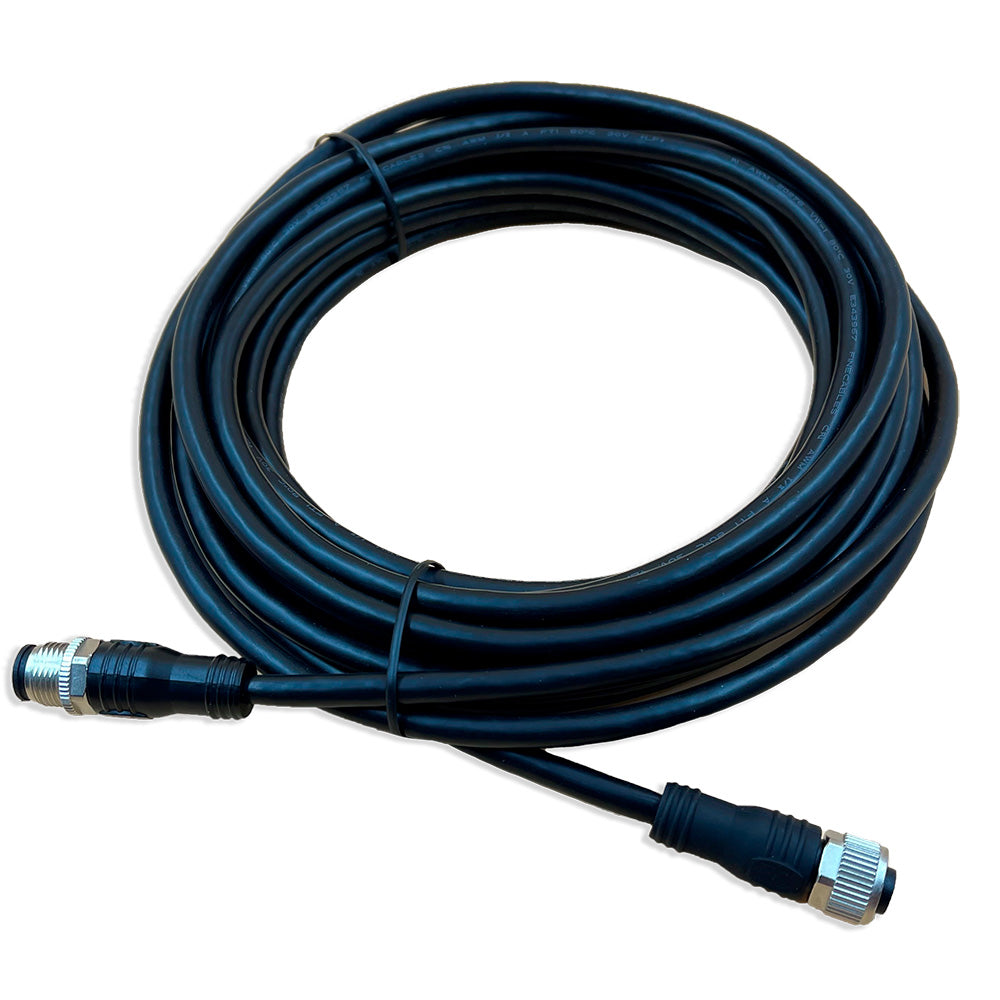 Digital Yacht NMEA 2000 6-meter drop cable for marine electronics, with waterproof connectors and durable construction.