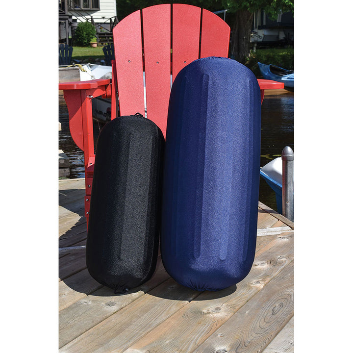 Couvre-pare-battage réversible Dock Edge - Noir/Bleu - XL