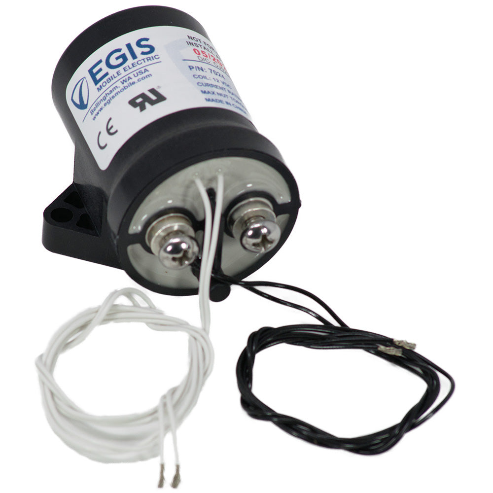 Egis Mobile Electric contactor 100A, 24V with auxiliary contacts, electrical accessories for industrial control systems.