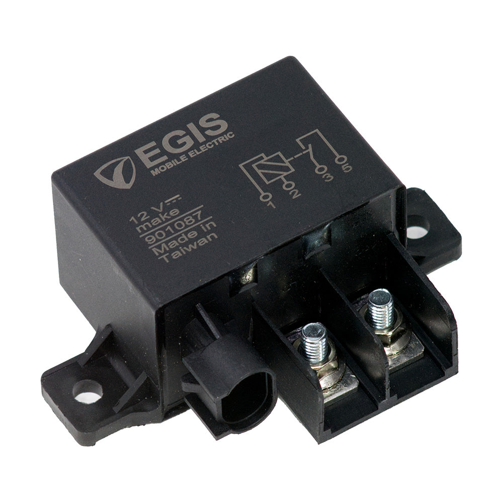 Egis Mobile Electric Relay 12V 150A with resistor, automotive accessory for electrical system control and switching.