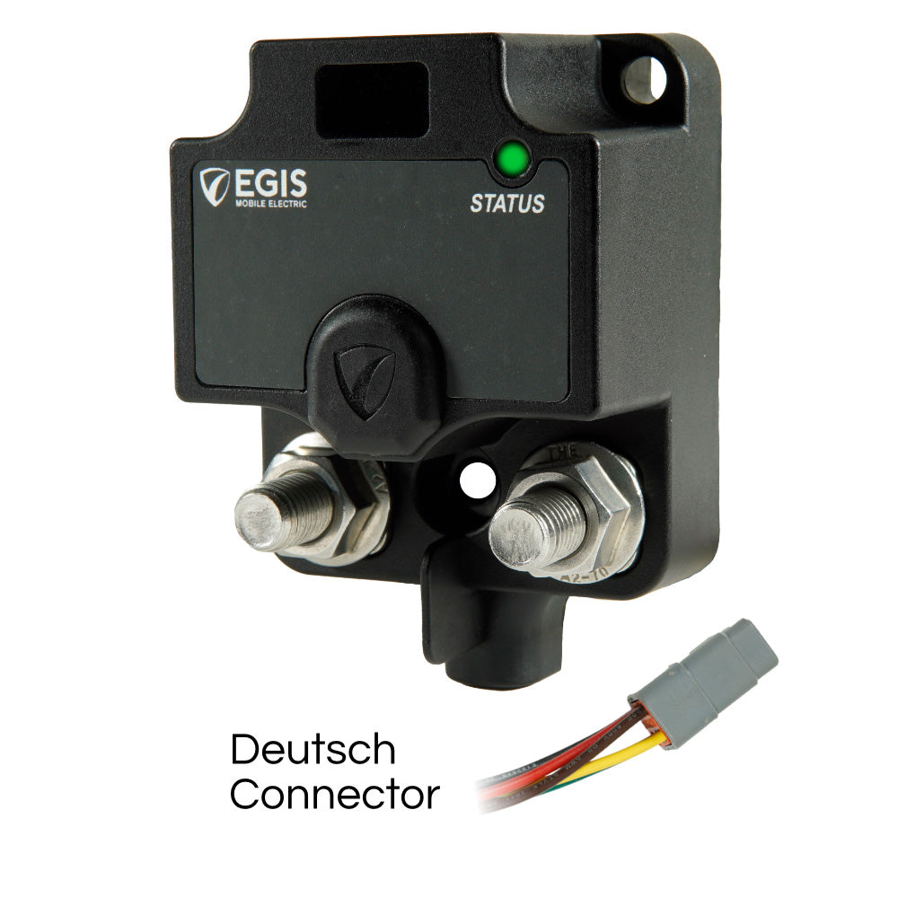 Egis XD Series Single Flex 2 ACR-Relay DTM connector for automotive electrical systems, by Egis Mobile Electric.