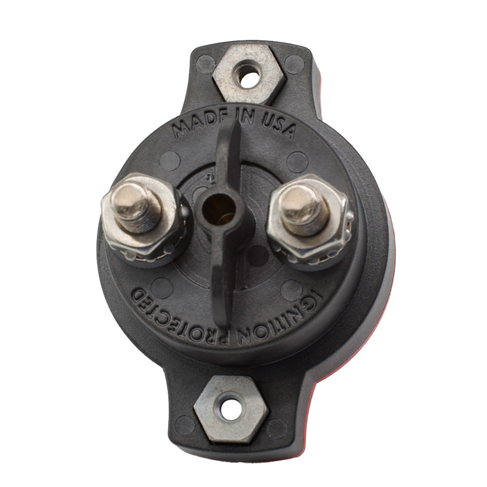 Egis 40A panel mount mini circuit breaker by Egis Mobile Electric, showing a compact circuit breaker with rated 40 amps on a panel mount.
