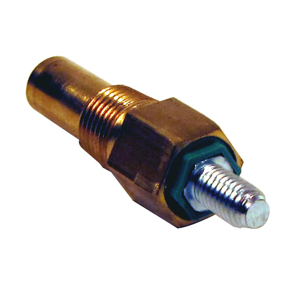Faria Beede Instruments temperature sender gauge with 1/8" American standard fitting, designed for marine or automotive use