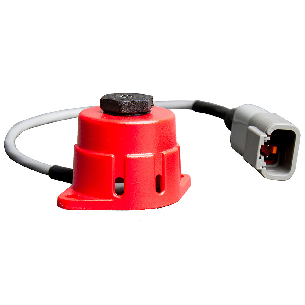 Fireboy-Xintex gasoline and propane sensor accessory for fire alarm systems, shown in a close-up image.