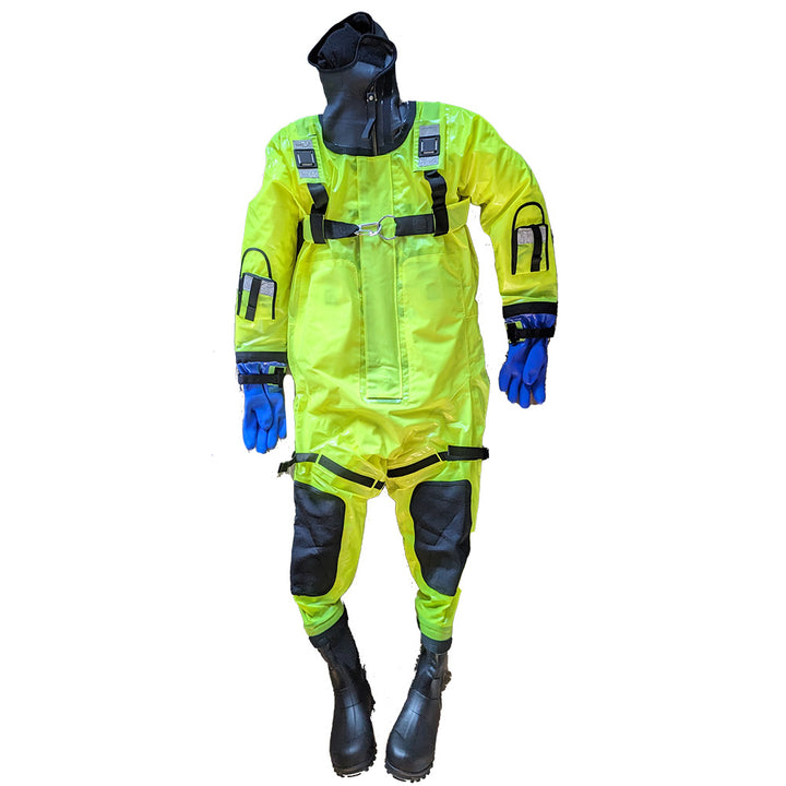 Combinaison de sauvetage sur glace First Watch RS-1005 - Jaune haute visibilité - S/M (convient aux tailles 46-58)