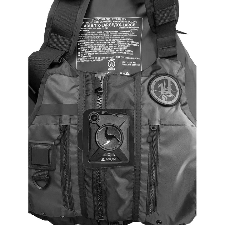 Gilet de sauvetage First Watch AV-1000 style kayak - Noir - XL/XXL