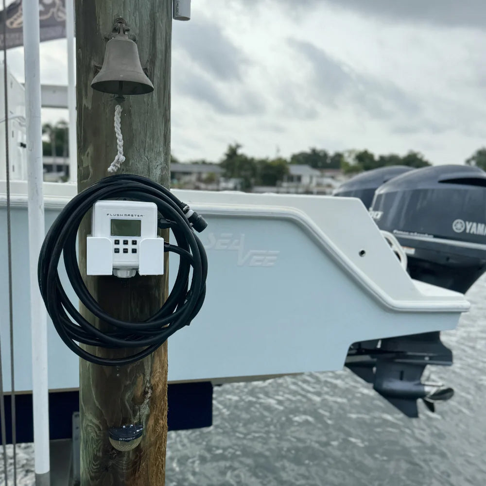Flushmaster Outboard Flushing System - 4 Outlet w/Four 15&