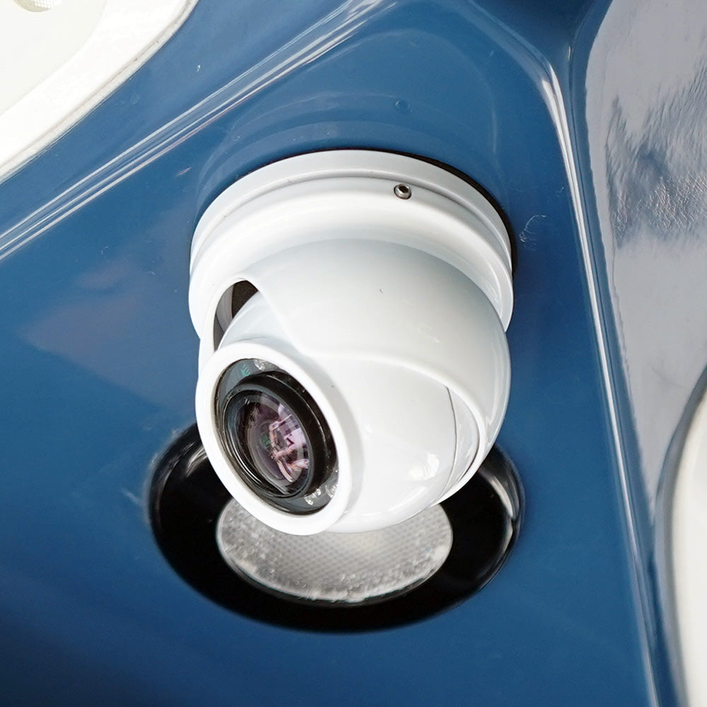 Furuno FIP-460 IP Network Video Camera mounted for surveillance with weather-resistant housing and lens view.