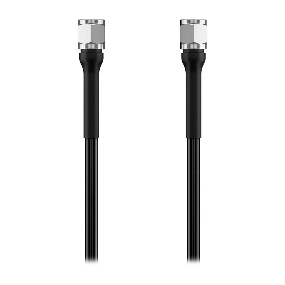 Garmin coax cable accessory in black, 25 meters long, designed for connecting Garmin cameras and compatible devices.