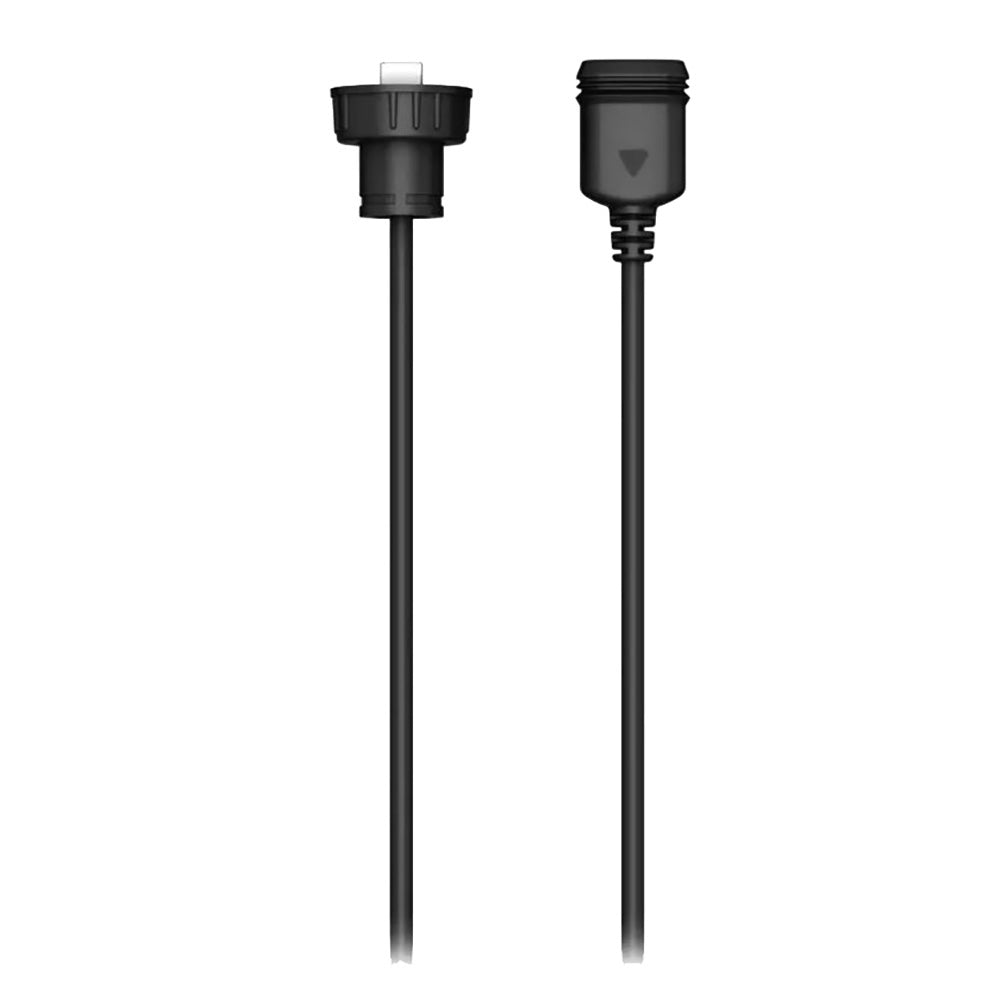 Garmin high-speed HDMI cable for accessories, showing a black cable with gold-plated connectors on a white background.
