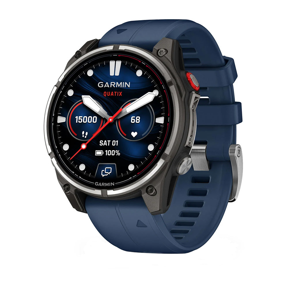 Garmin quatix 8 Pro 47mm AMOLED accessory watch with rugged design and high-resolution display.