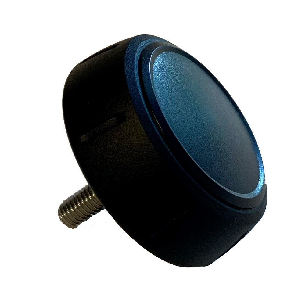 Garmin replacement knob accessory for compatible devices, shown in close-up with a textured grip and branded logo.