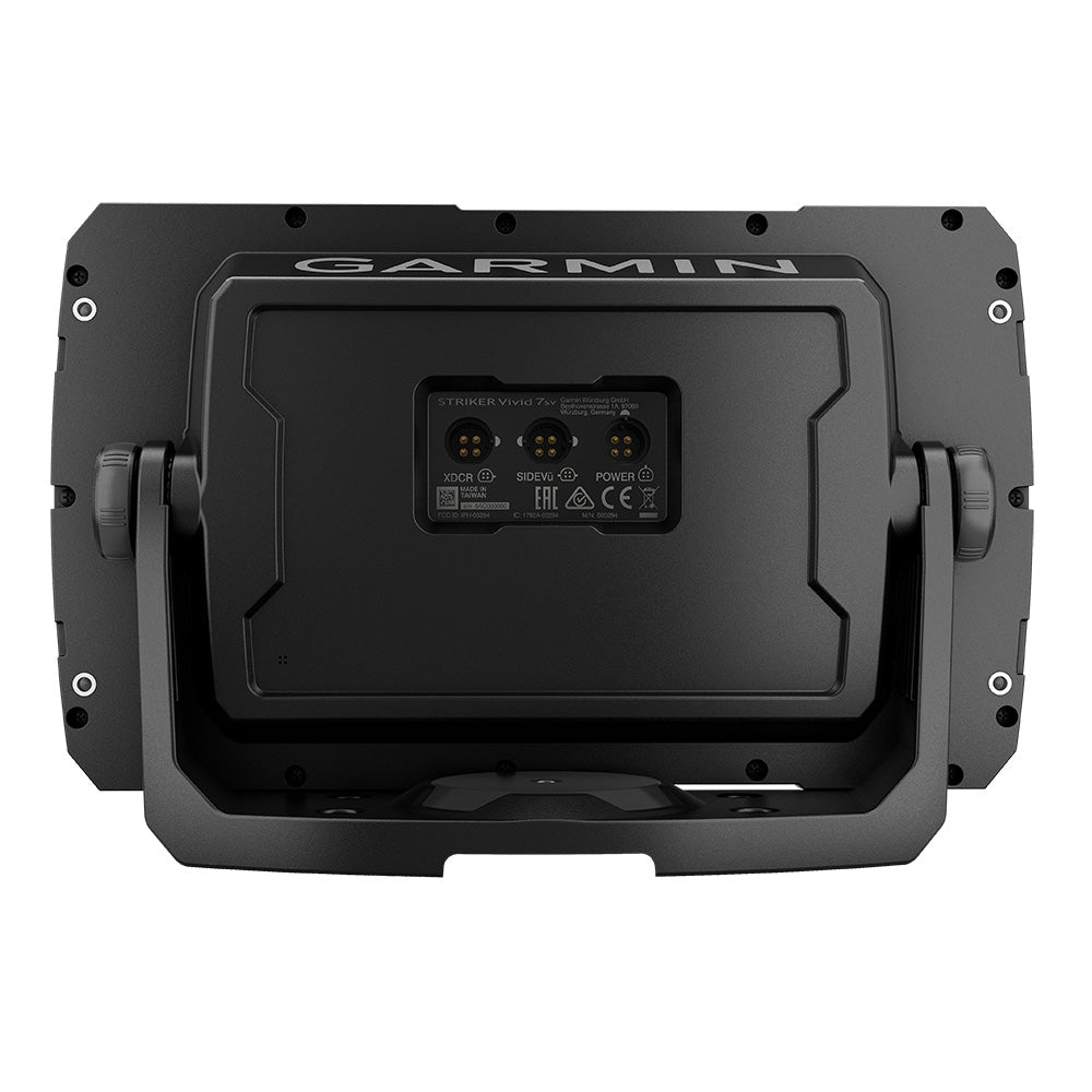 Garmin STRIKER Vivid 7sv fishfinder only, displaying sonar screen with depth and fish detection features