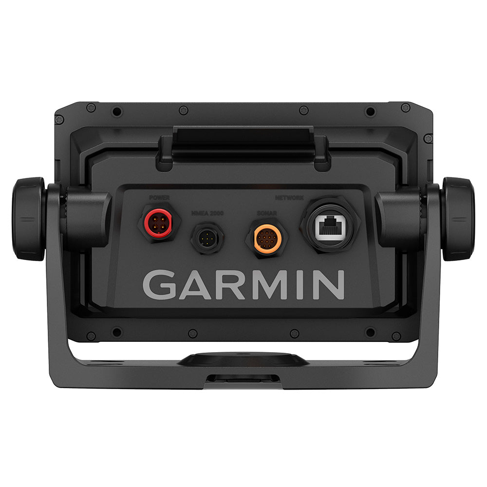 Garmin ECHOMAP UHD2 64sv GPS fishfinder combo with US Coastal Maps and GT54UHD-TM transducer showing detailed screen display.