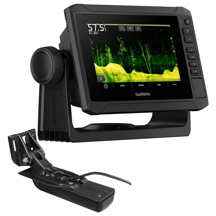 Garmin ECHOMAP UHD2 73sv chartplotter and fishfinder combo with US inland maps and GT54UHD-TM transducer display
