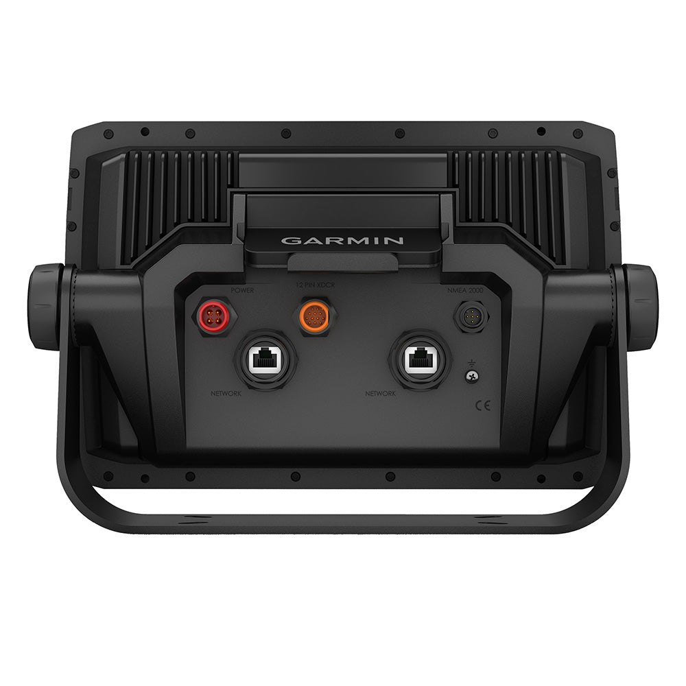 Garmin ECHOMAP Ultra 2 102sv GPS and fishfinder combo device with screen display, without transducer, for marine navigation and fishing.