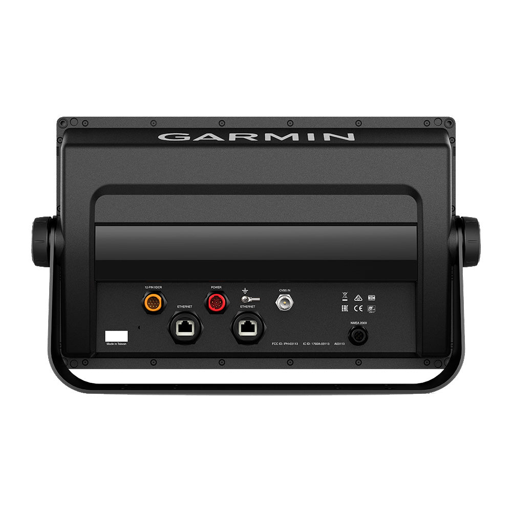 Garmin GPSMAP 1242xsv combo GPS and fishfinder with GN+ and GT52-TM transducer on a boat display screen.