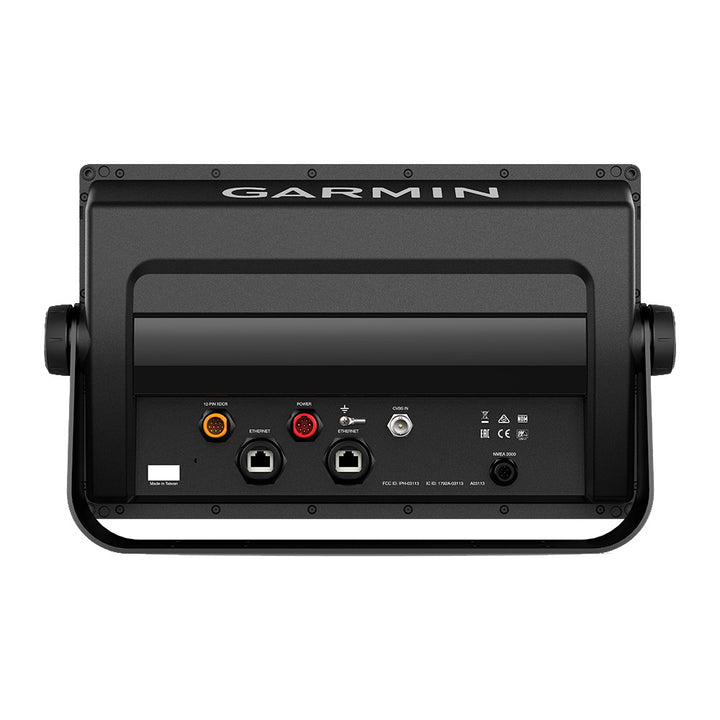 Garmin GPSMAP 1242xsv combo GPS and fishfinder with GN+ and GT52-TM transducer on a boat display screen.
