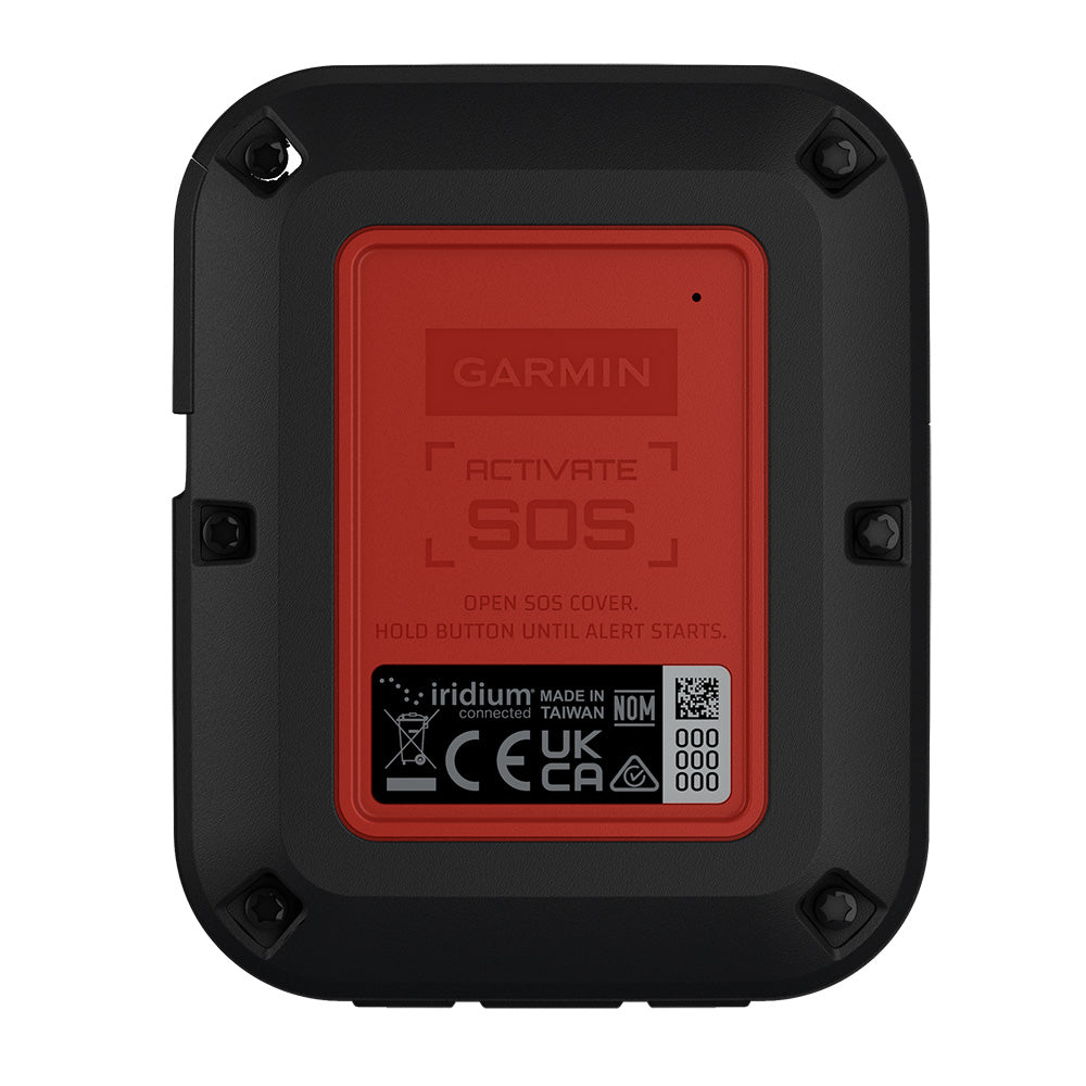 Garmin inReach Messenger Plus SOS satellite communicator with photo and voice messaging, a personal locator beacon for emergency communication.