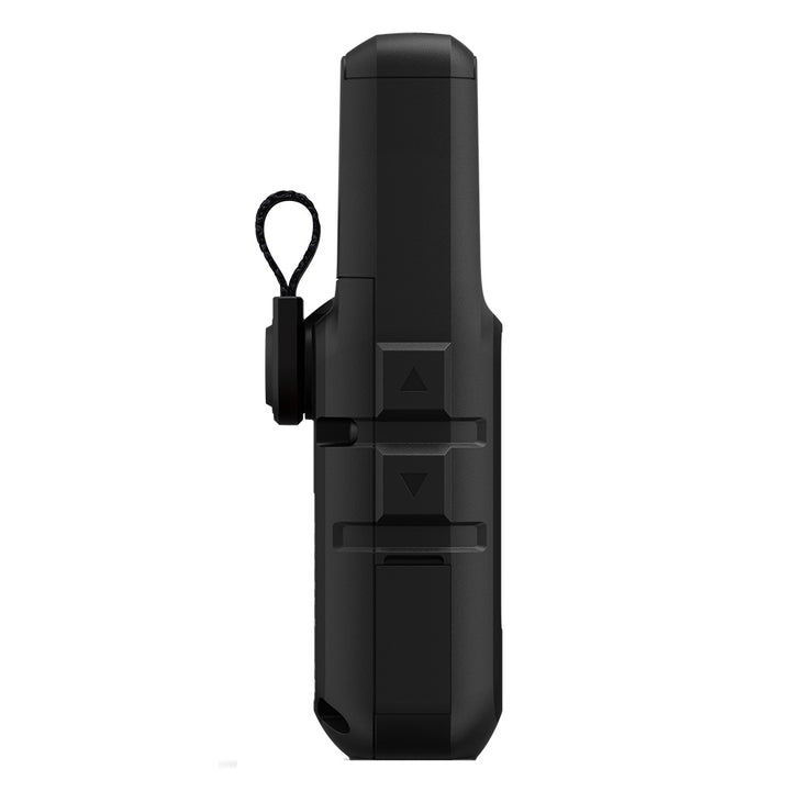 Garmin inReach Mini 2 personal locator beacon in black, compact device with navigation features for outdoor safety and communication.