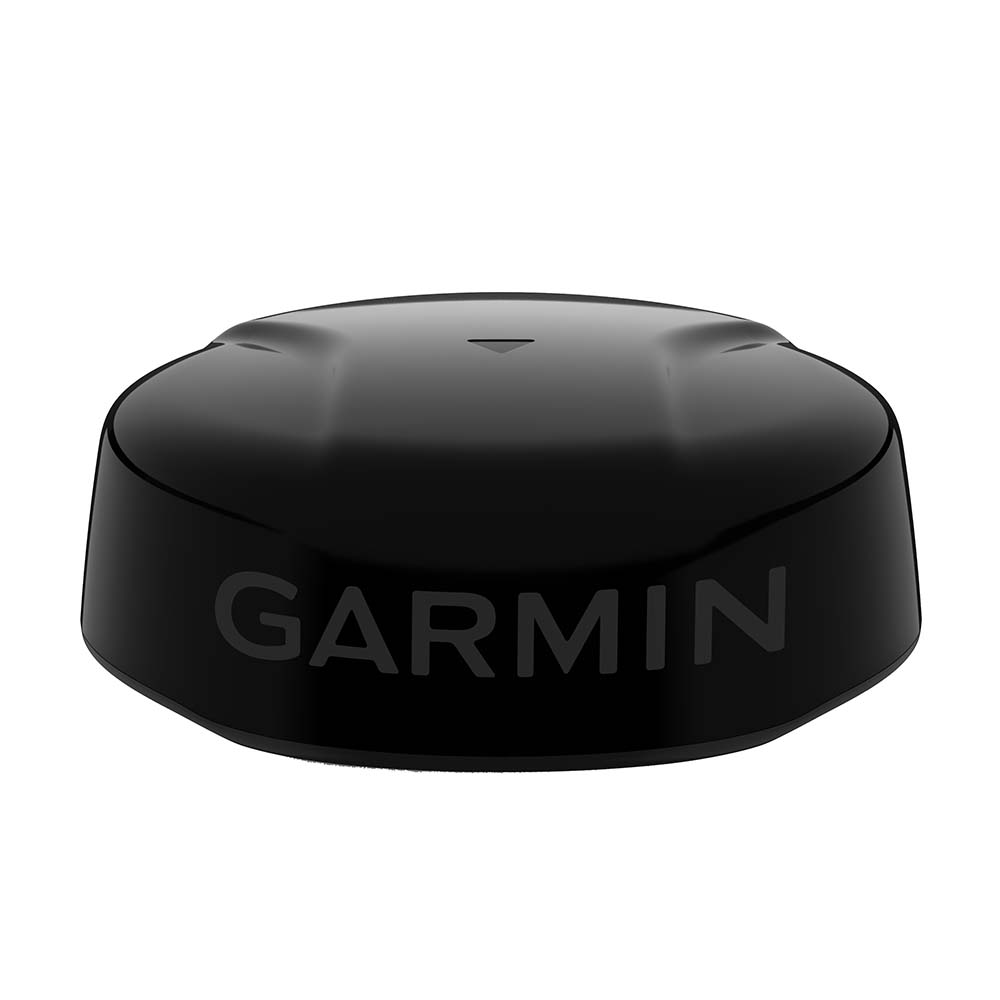 Garmin GMR Fantom 24x Dome Radar in black, marine radar device with dome antenna for boat navigation.