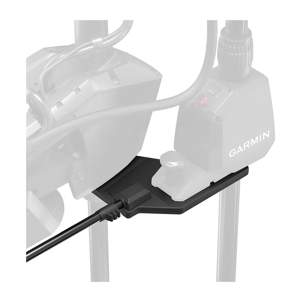 Garmin Force Pro trolling motor mounting plate for secure installation on boating vessels, part of Garmin trolling motor accessories.