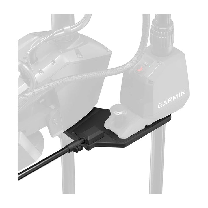 Garmin Force Pro trolling motor mounting plate for secure installation on boating vessels, part of Garmin trolling motor accessories.