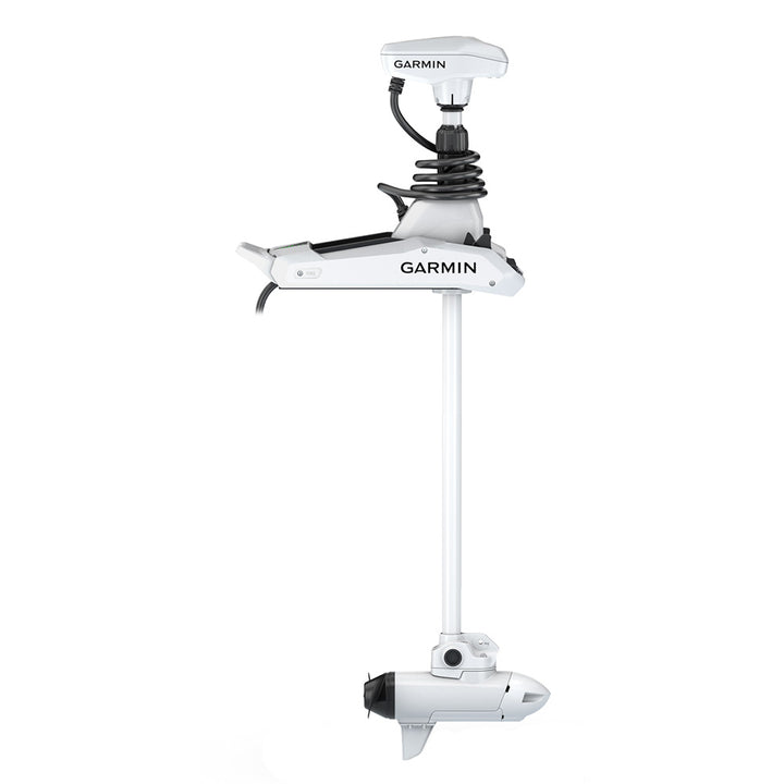 Garmin Force Kraken White 48-inch trolling motor with digital control and durable propeller for fishing boats.