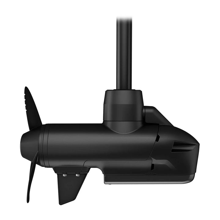Garmin Force Pro 50-inch trolling motor with built-in GT56UHD-TR transducer, suitable for fishing boats.
