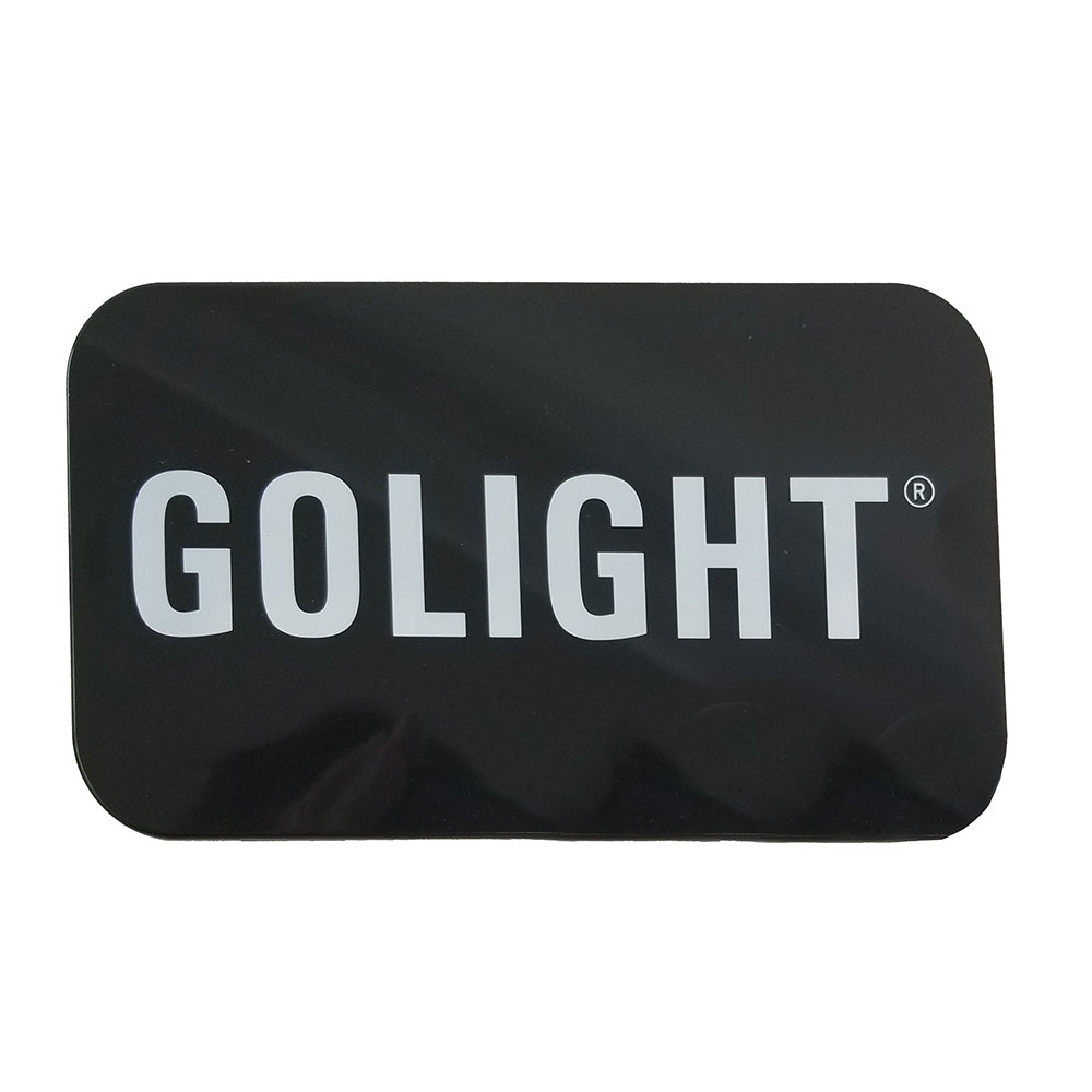 Black Golight Snap-On Rockguard lens cover for GT ST Series LED lights, accessory with protective design.