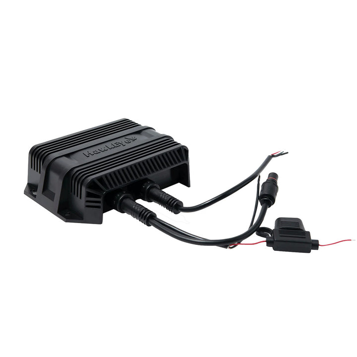 HawkEye FishPod 10BX boat mount Bluetooth fishfinder displaying sonar screen and mounting hardware for boat fishing.