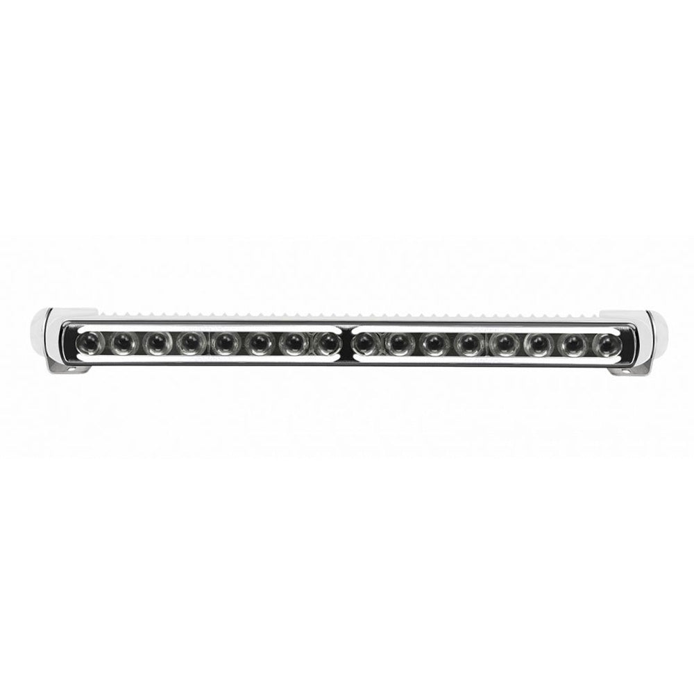 Barre lumineuse crayon Hella Marine Sea Hawk-470 avec éclairage à bord blanc et boîtier blanc