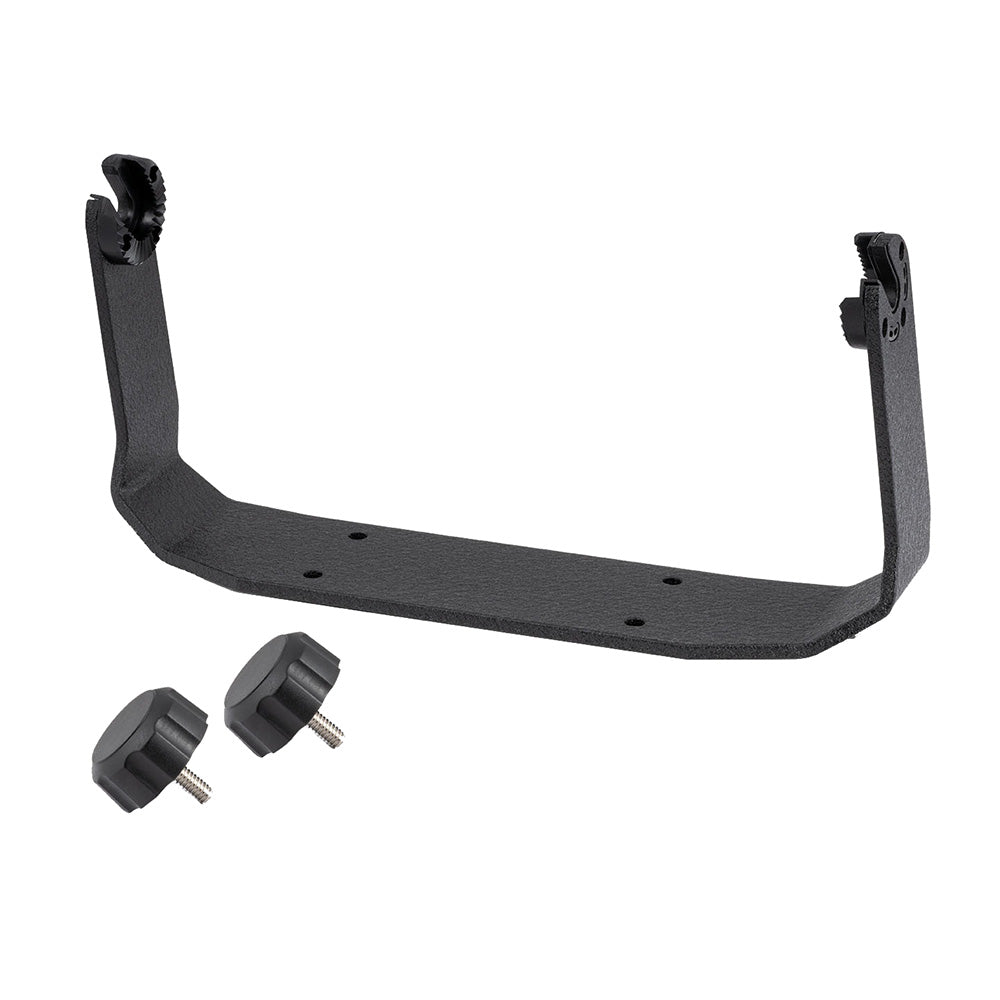 Humminbird GM X12 Xplore 12 gimbal mounting bracket for fish finders and marine electronics, black metal construction.