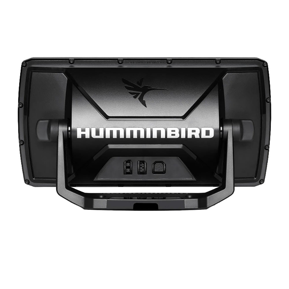 Humminbird HELIX 7 GPS CHIRP SI G4 fishfinder combo display showing detailed sonar and GPS mapping for fishing.