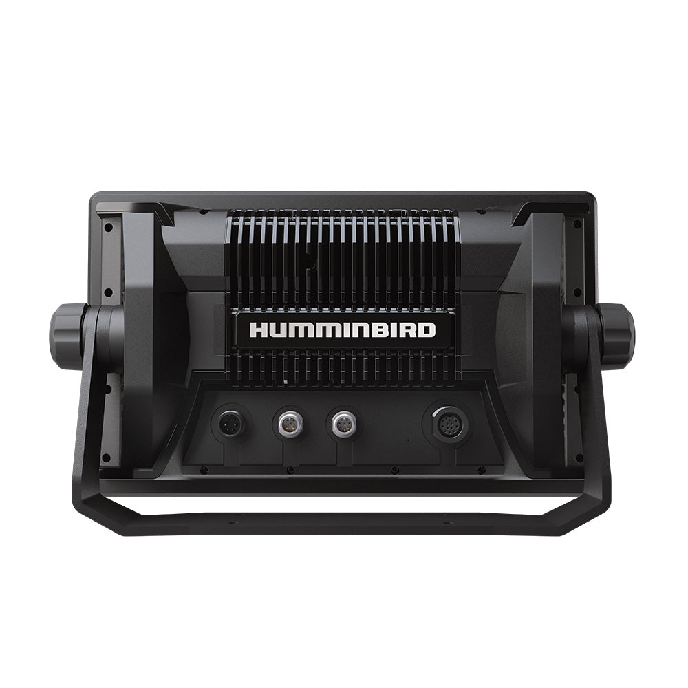 Humminbird XPLORE 10 control head for GPS fishfinder combo, showing display and control buttons on the device.