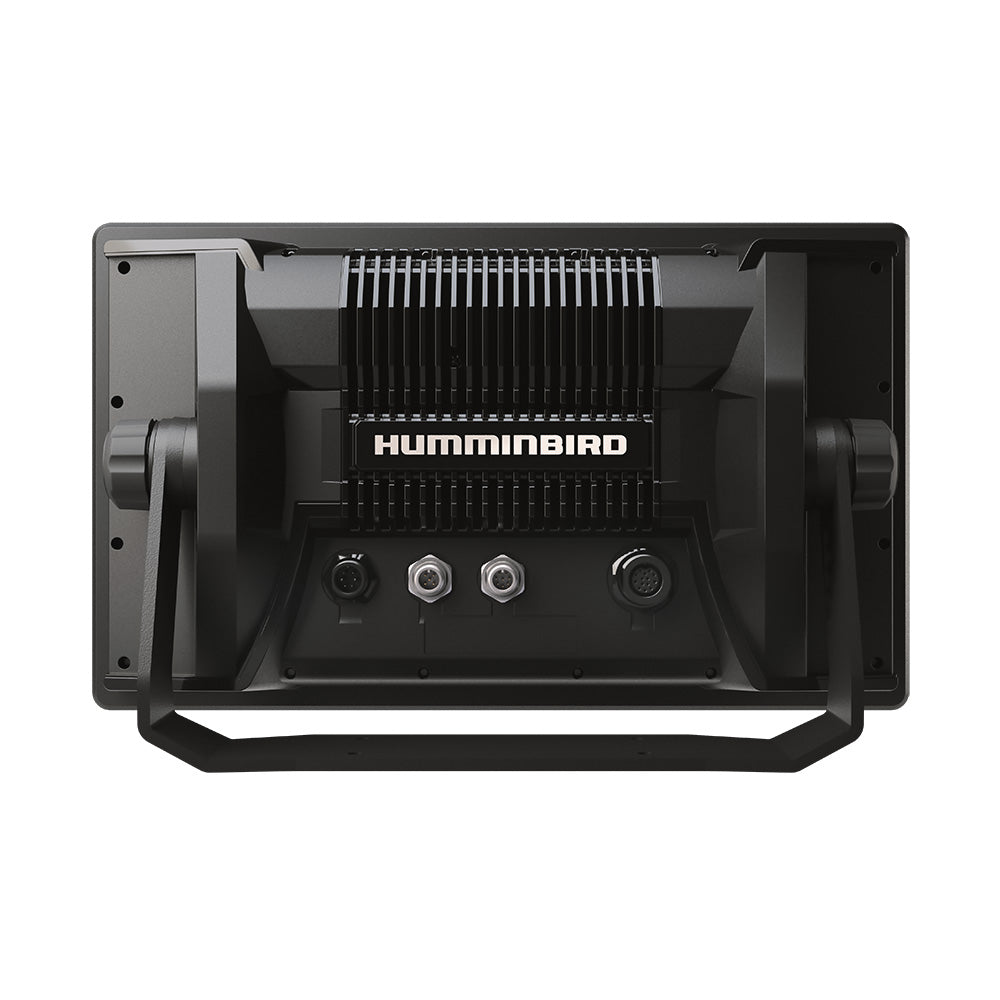 Humminbird XPLORE 12 control head for GPS and fishfinder combo, featuring a large display and navigation controls.
