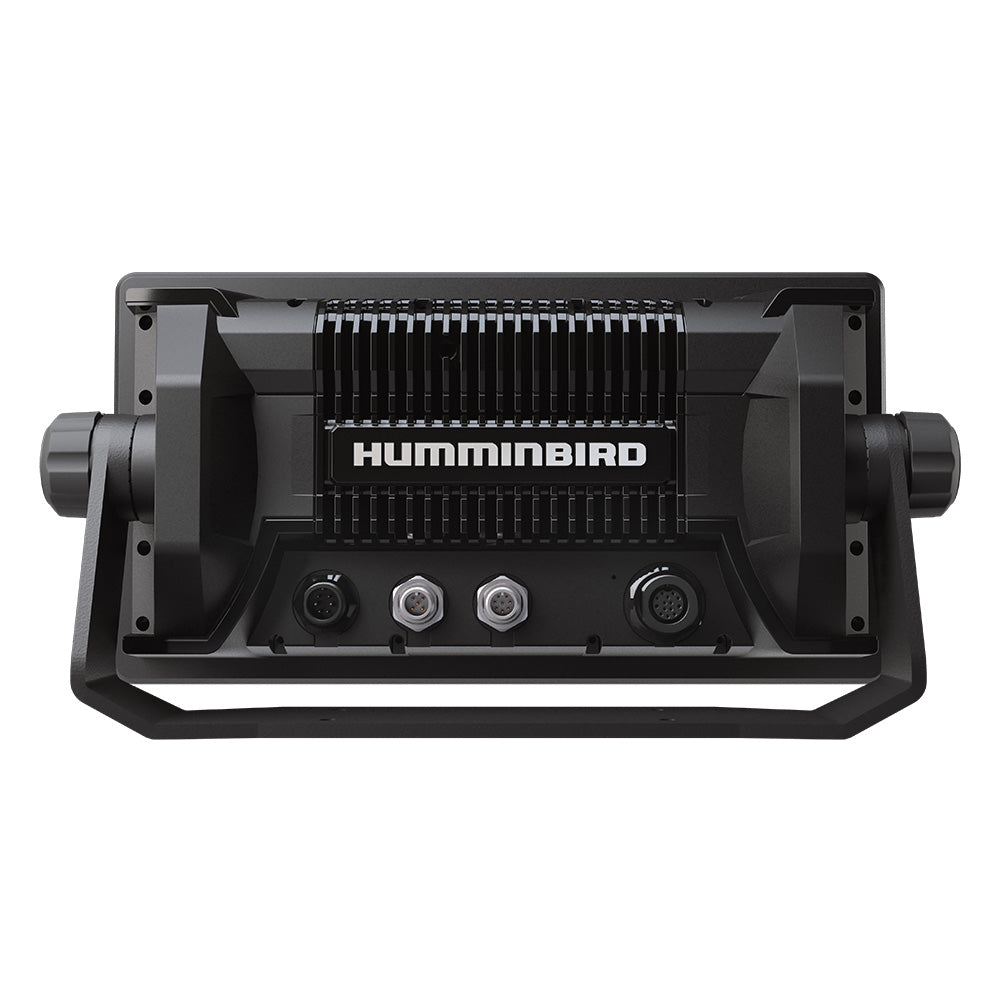 Humminbird XPLORE 9 CMSI+ GPS and fishfinder combo with large display and sonar capabilities for boat fishing navigation.