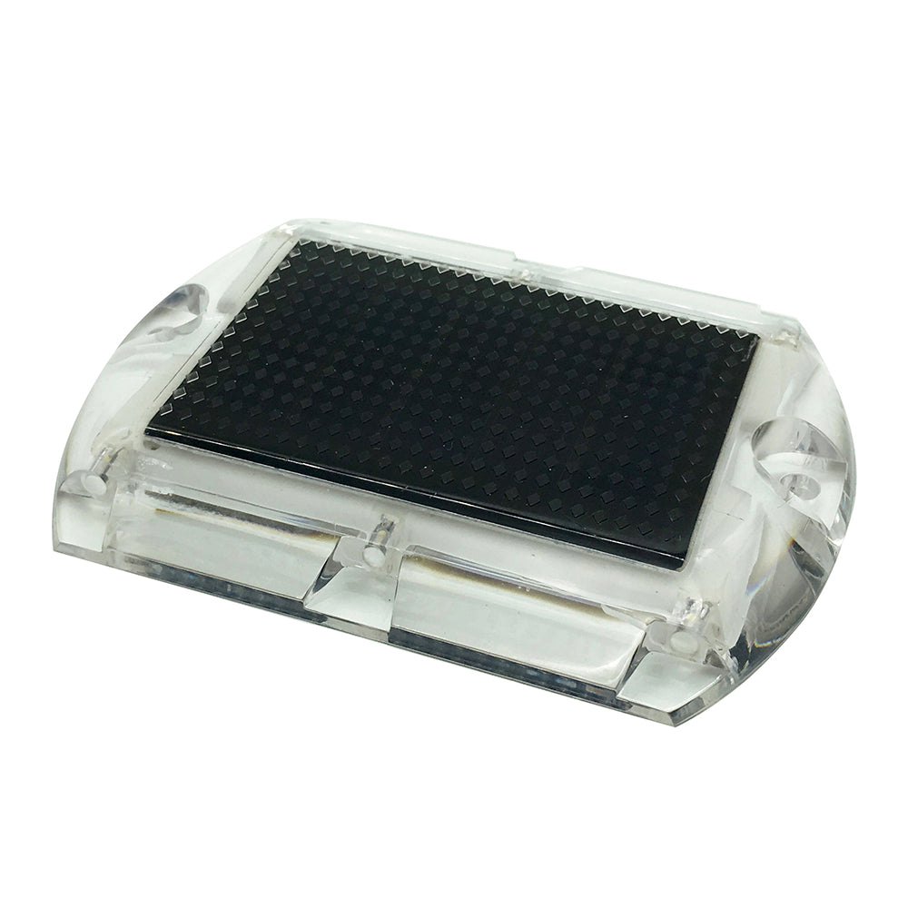 Hydro Glow S1W Ultra Thin Solar Light in blue, interior courtesy light with sleek, slim design and solar-powered functionality.