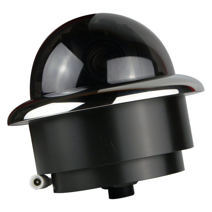 Caméra dôme PTZ marine miniature Iris - Cadre en acier inoxydable - Ethernet IP haute définition - Zoom numérique 10x - Format vidéo 4 en 1