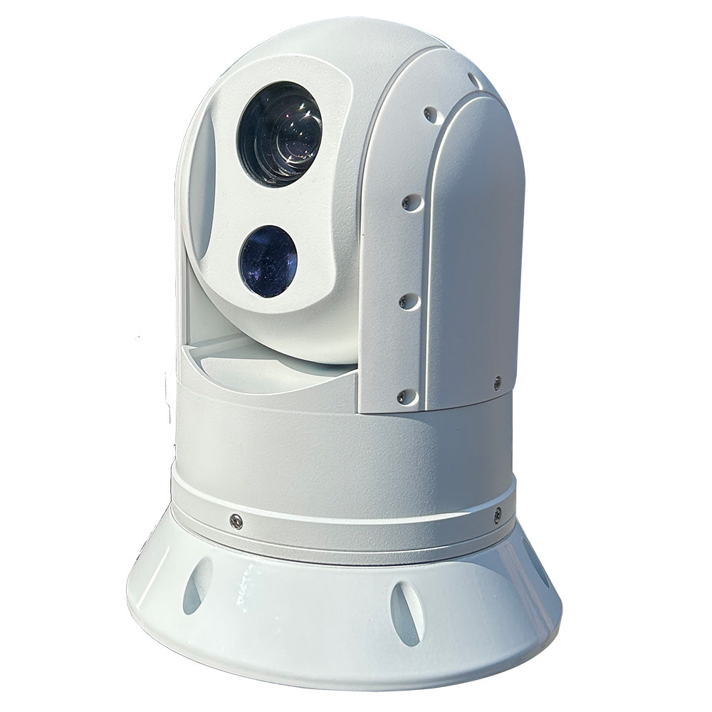 Caméra IP PTZ à spectre visible Iris A395 à double charge utile 640 x 512 thermique + 1080p (zoom x10)