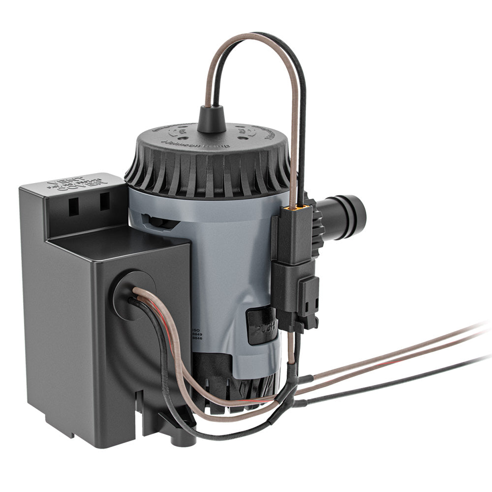 Pompe de cale électromagnétique combinée Johnson Pump Aqua Void 500 GPH - 12 V