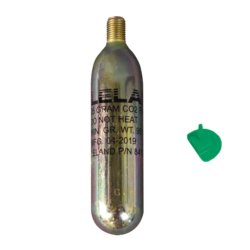 Leland Maximum Inflation Re-Arm Kit G 25G manual accessories with 3/8" threads, designed for inflation equipment.