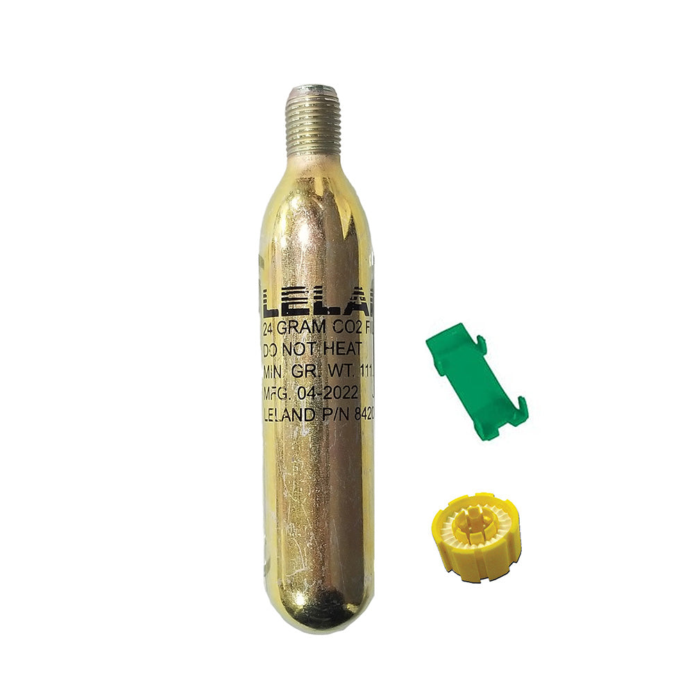 Leland Maximum Inflation Re-Arm Kit K 24G Auto with 1/2" threads, automotive accessories for inflation systems.