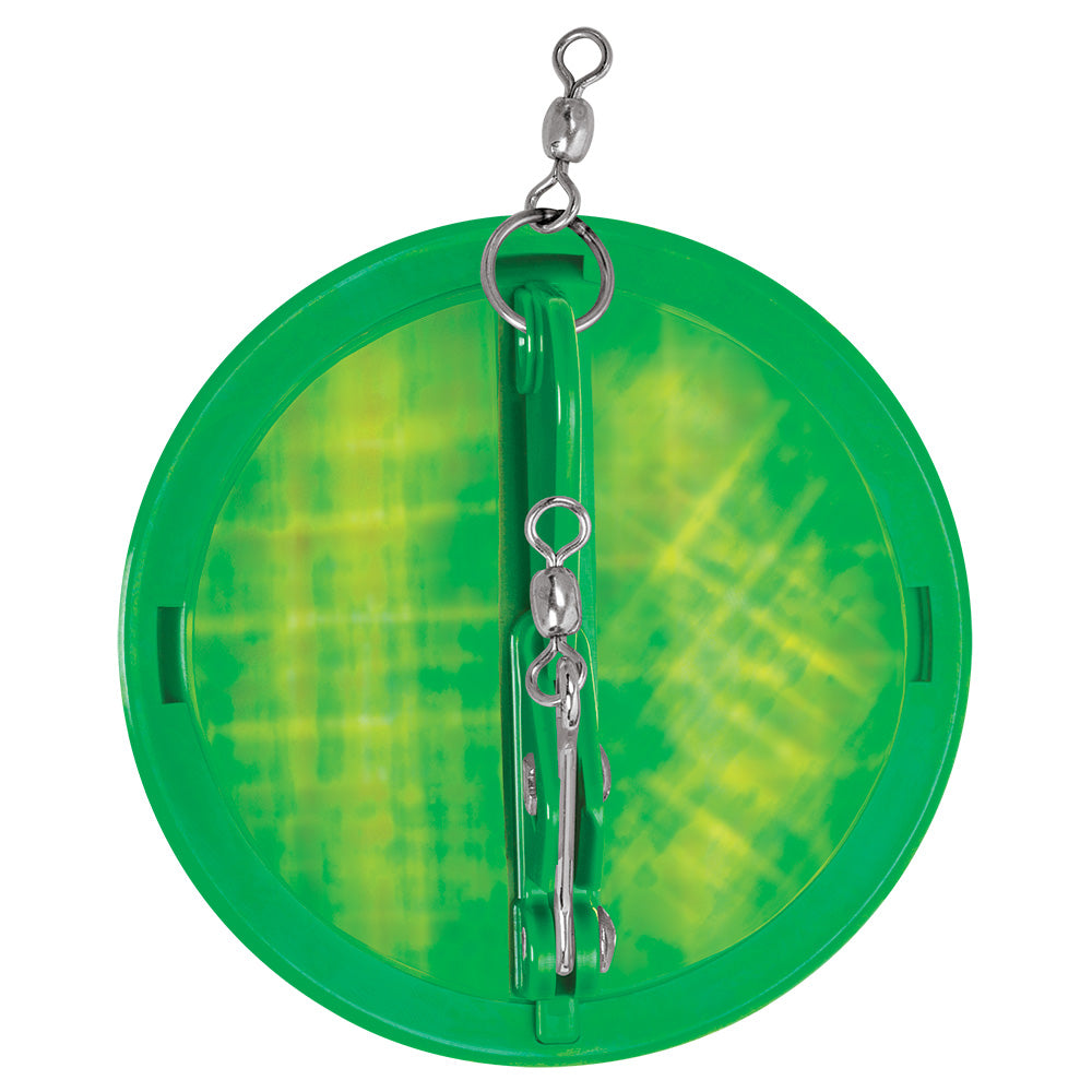 Luhr-Jensen Dipsy Diver 4-1/8" - Gelée de lune vert Kelly/fond argenté