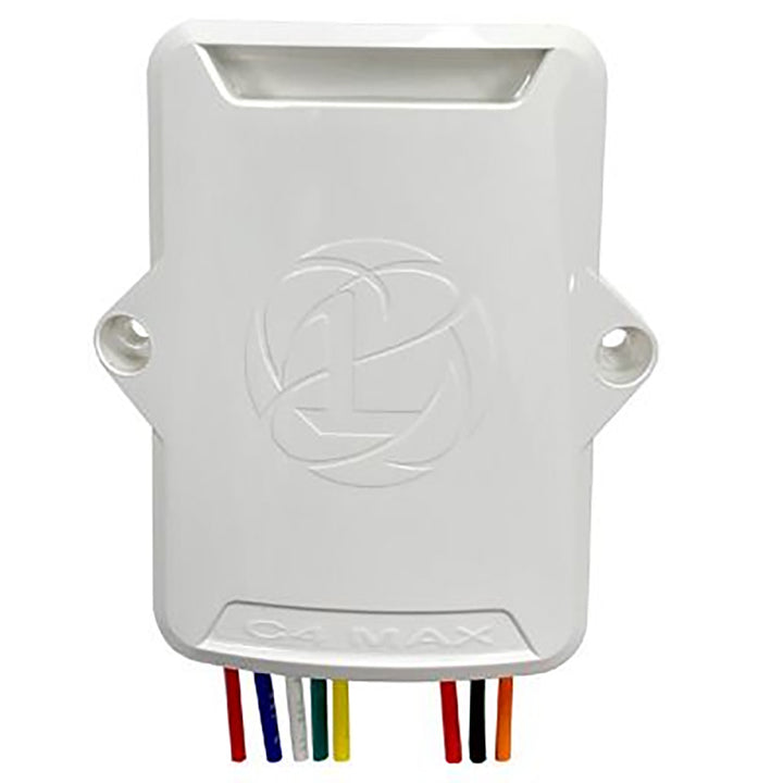 Lumitec Pico C4-MAX expansion module accessory, compact electronic component with wiring connectors for lighting control.