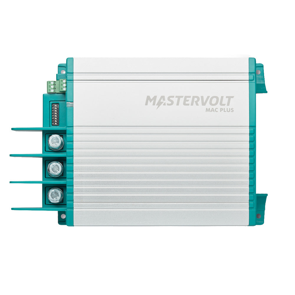 Mastervolt Mac Plus 12/24-30 battery charger with CZone control system, compact and efficient marine charging solution.