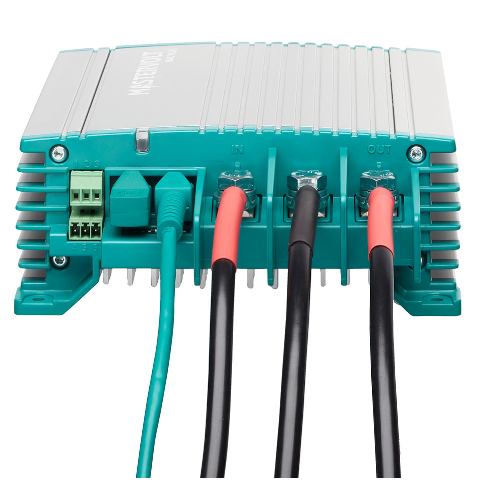 Mastervolt Mac Plus 12/24-30 battery charger with CZone control panel, compact and versatile marine battery charging system.