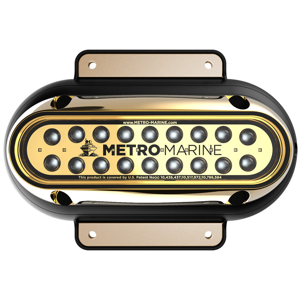Projecteur de surface allongé à haut rendement Metro Marine avec LED monochromes intelligentes - Blanc, faisceau 45