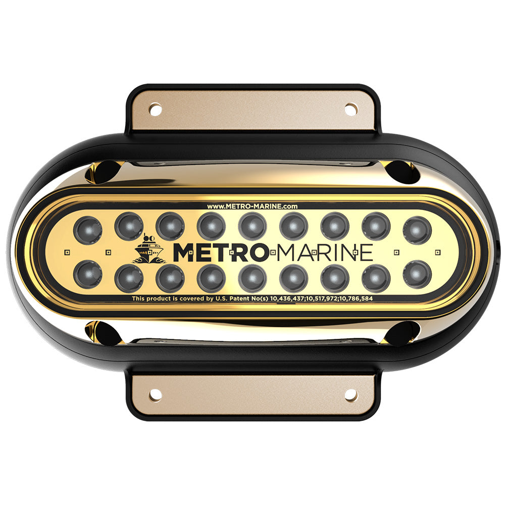 Projecteur de surface allongé à haut rendement Metro Marine avec LED monochromes intelligentes - Blanc, faisceau 90